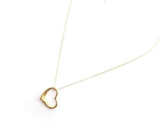 ティファニー買取 オープンハート ネックレス